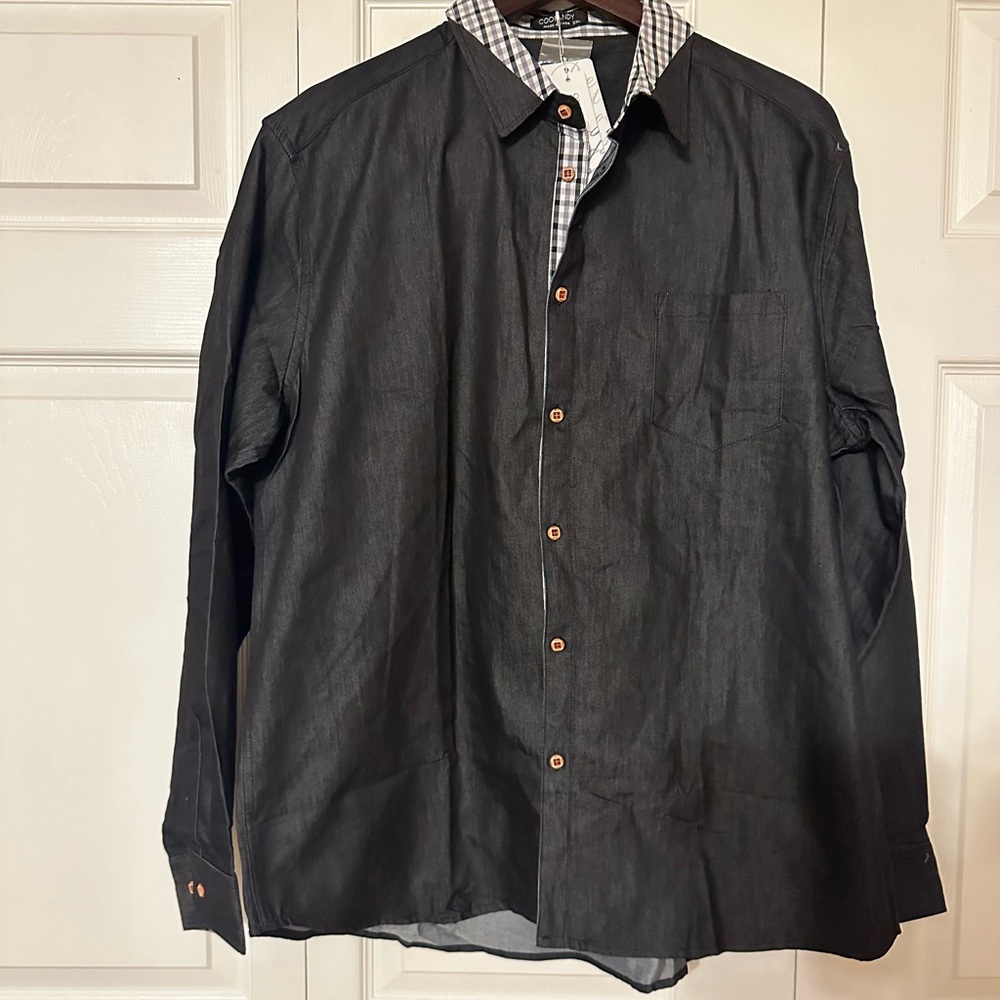 Men’s button down shirt size 2x NWT